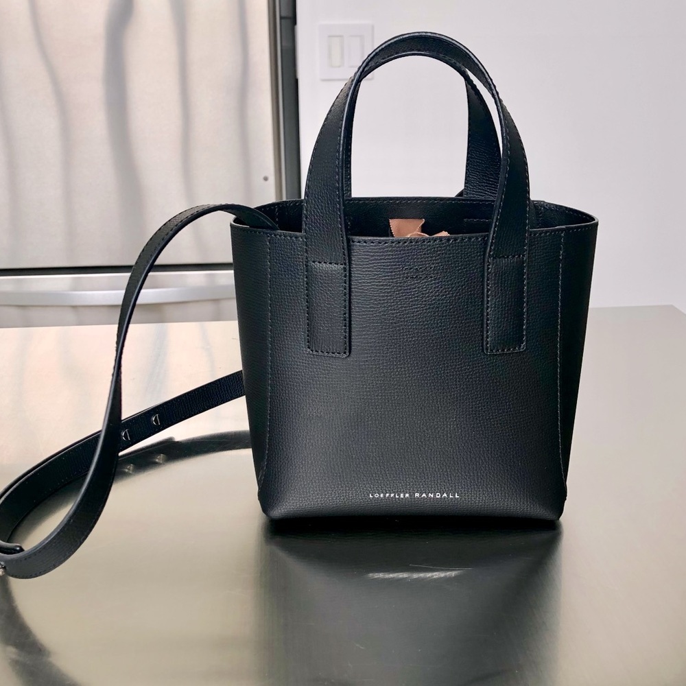Loeffler Randall | Mini Leather Shopper Tote